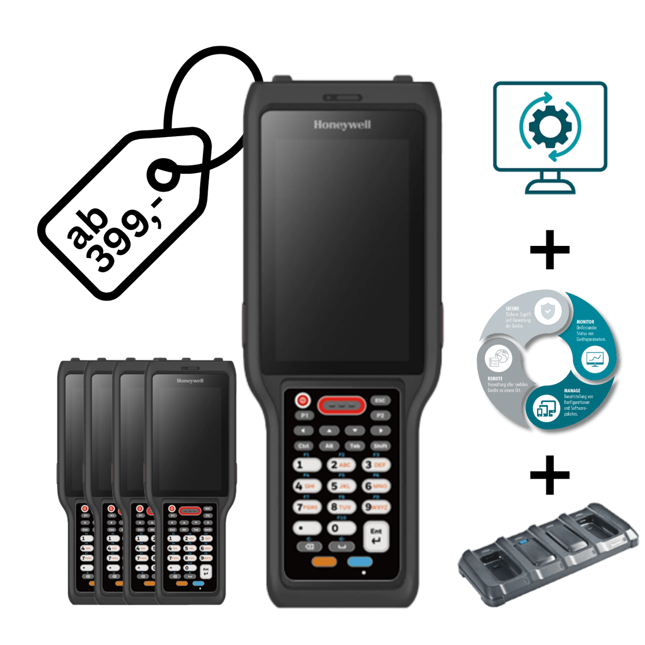 Bild von Honeywell CK62 Bundle