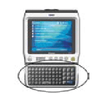 Bild von Intermec CV30 Tastatur